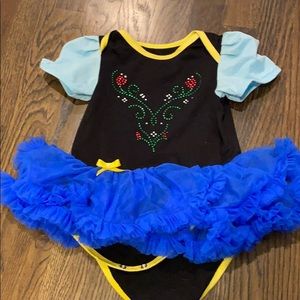Princess anna tutu romper